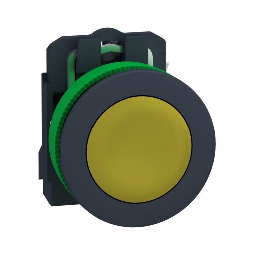 Amarelo  botão flush  1na