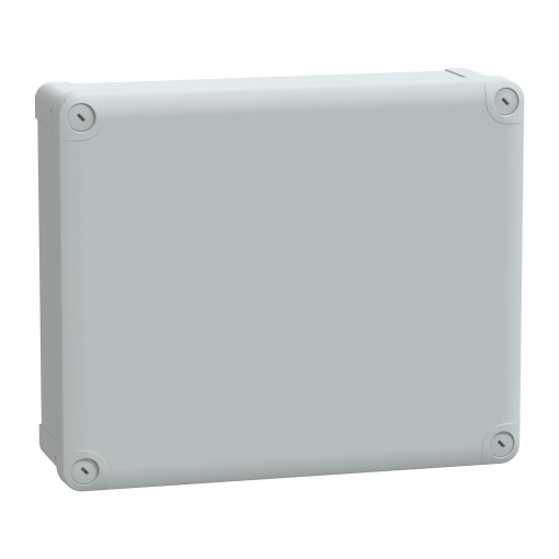 PC box IP66 IK08 RAL7035 Int.H275W225D80 Ext.H291W241D88 opaque PC cover H20