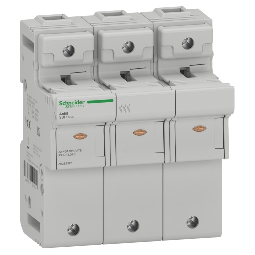 Porta Fusível  SBI - 3P - 125A - 22 x 58mm