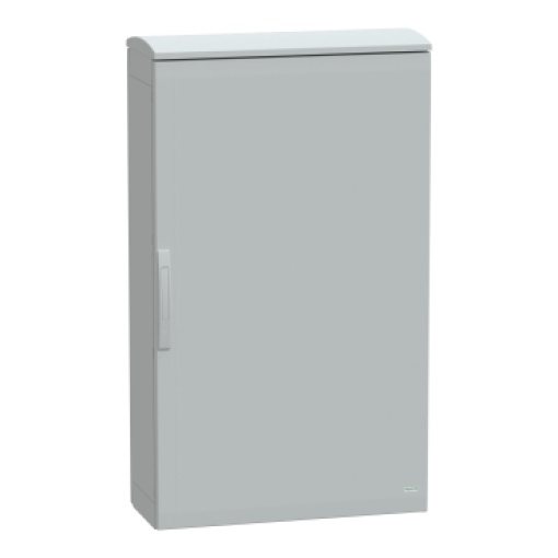 Floor standing encl. polyester vers.PLAT open top w canopy 1250x750x320 IP44