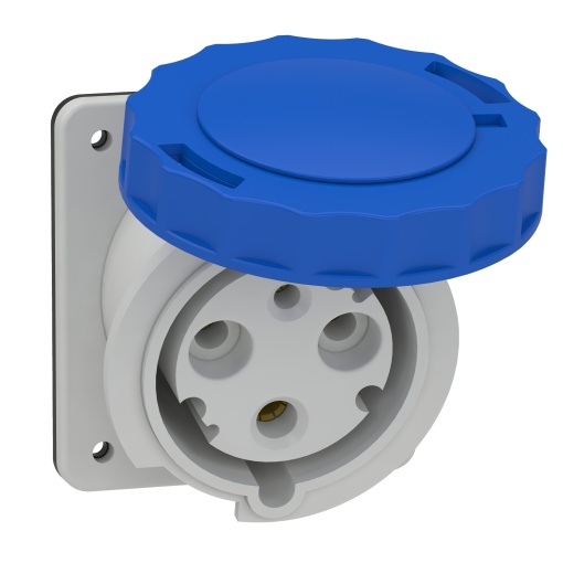 PratiKa industrial socket - 63 A - 2P  E - 200...250 V AC - IP67