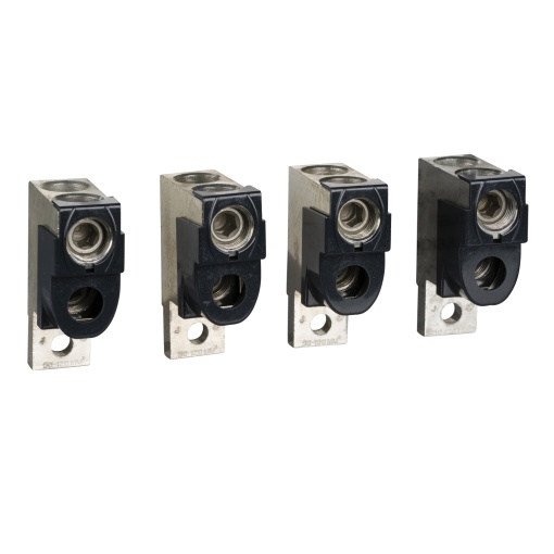 4 bornes em alu. p 2 cabos 50-120mm2  separador de fases NSX100250 INVINS
