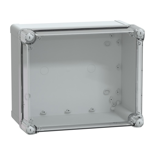 PC box IP66 IK08 RAL7035 Int.H275W225D160 Ext.H291W241D168 Transp.cover H60