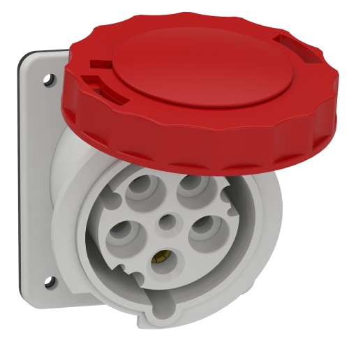 PratiKa industrial socket - 63 A - 3P  N  E - 380...415 V AC - IP67