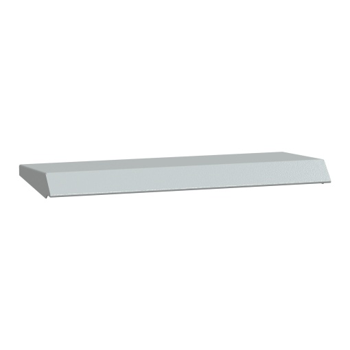Spacial WM enclosure canopy W400xD200 Colour RAL7035.. Fixings supplied.