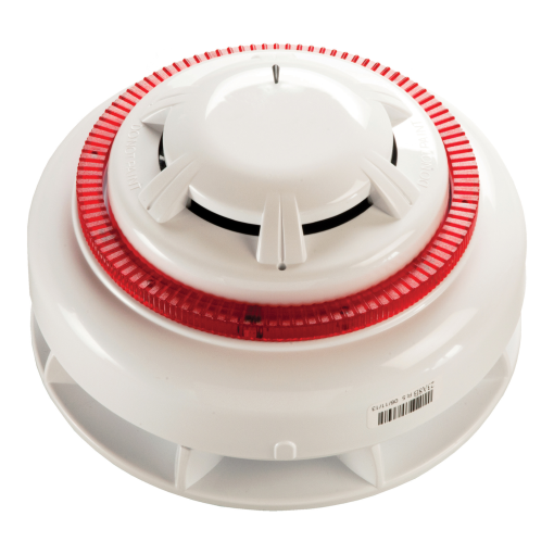 Sirene sem fio  de alarme visual  de detector óptico de fumaça