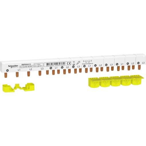 RESI9 - Pente de ligação - 3PN - 18mm - 13 módulos - 63A