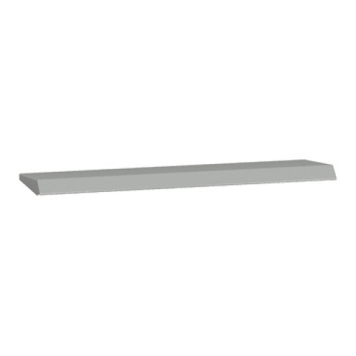 Spacial WM enclosure canopy W800xD250 Colour RAL7035.. Fixings supplied.
