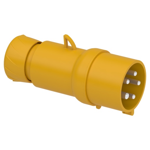 PratiKa Wander Plug - reto - 32 A - 3P  N  E - 100...130 V CA - IP44