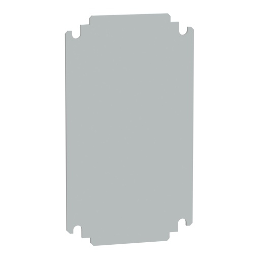 Insulating mounting plate for enclosure H300xW200mm made of polyester