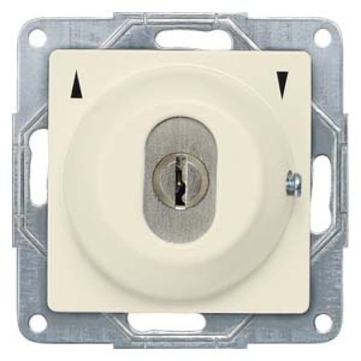DELTA isystem electrical white flushmounting shutterblind keyoperated s