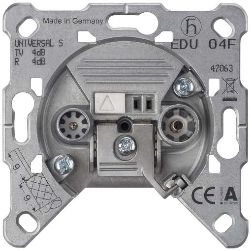 DELTA insert antenna spur line box also for broadband