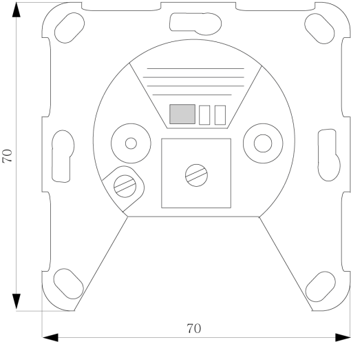 DELTA insert antenna spur line box also for broadband