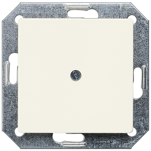 DELTA isystem blanking cover plate titanium white