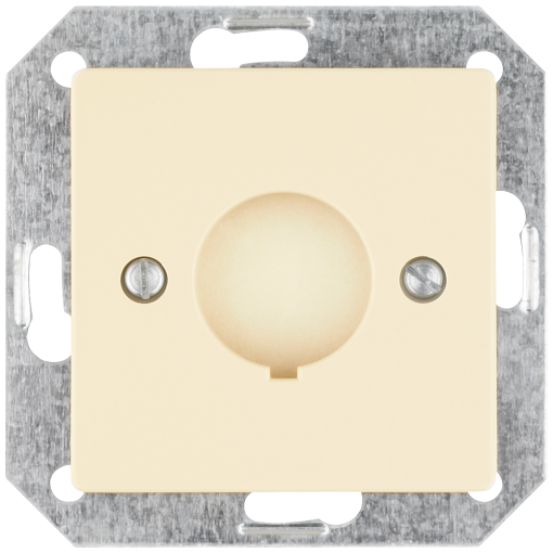 DELTA isystem cover plate for flushmounting command devices diameter 225m