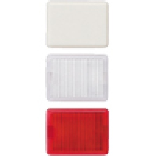 DELTA isystem spare window for light signal for switches and pushbuttons set 2x