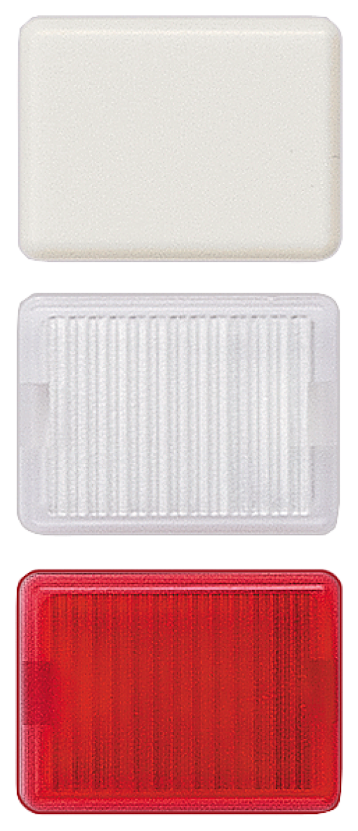 DELTA isystem spare window for light signal for switches and pushbuttons set 2x