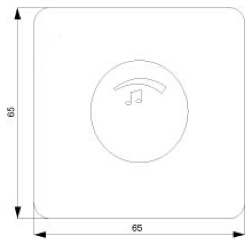 DELTA profil volume controller titanium white mono 3W 27 ohm