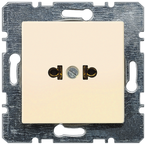 DELTA isystem socket outlet according to US standard C73 electric white