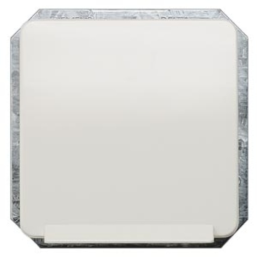 DELTA profil SCHUKO socket outlet with hinged lid titanium white