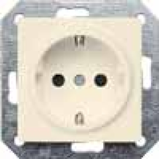 DELTA isystem SCHUKO socket outlet with increased touch protection electric