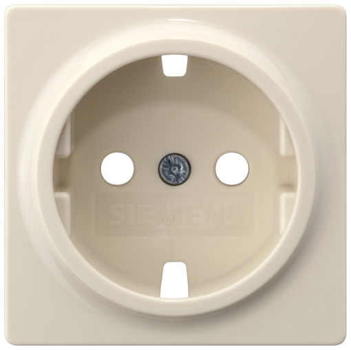 DELTA isystem socket cover without insert electric white