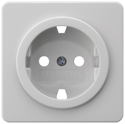 DELTA profil socket cover without insert pearl gray