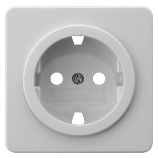DELTA profil socket cover without insert pearl gray