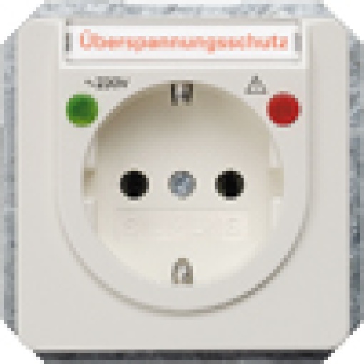 DELTA profil socket outlet with hinged lidlabeling field and incr touch pro