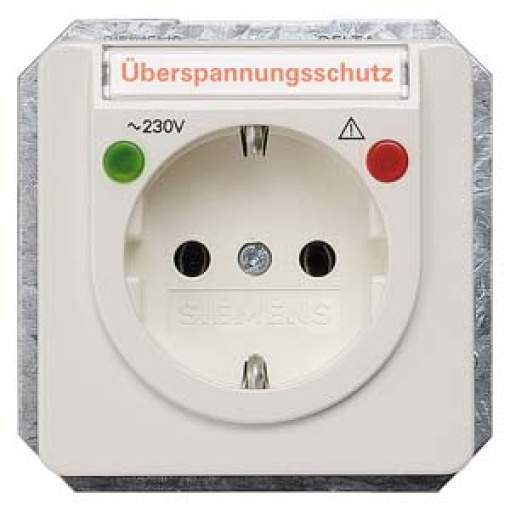DELTA profil socket outlet with hinged lidlabeling field and incr touch pro