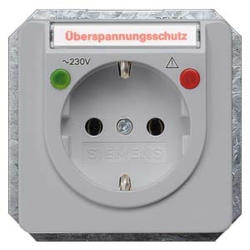 DELTA profil socket outlet with hinged lidlabeling field and incr touch pro