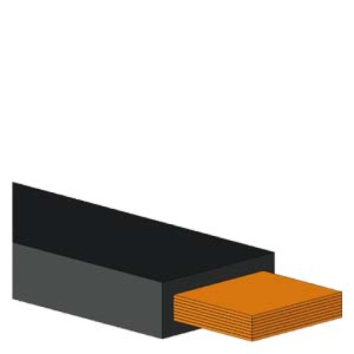 StabSIKUS Universal Copper bar flexible L2000 mm 13x 3x 05 mm 160 A tem