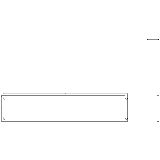 StabSIKUS Universal Mounting plate H200 mm W900 mm