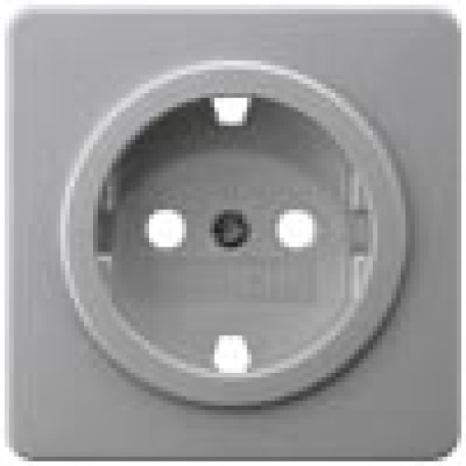 DELTA profil socket cover without insert silver