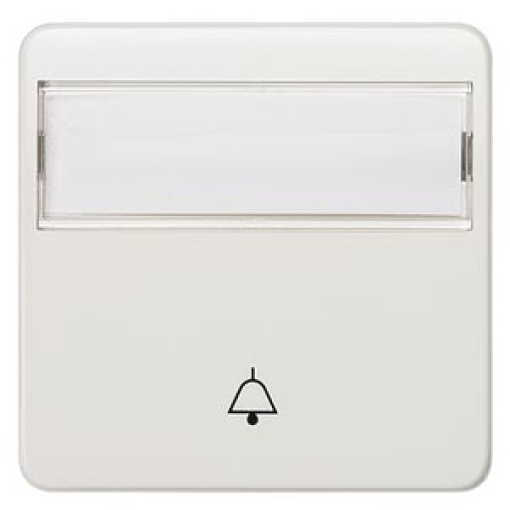 DELTA profil rocker with window and bell symbol titanium white