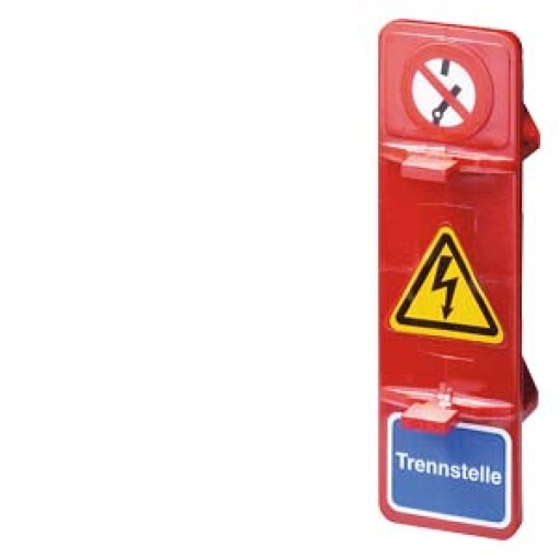 Blanking insert for LV HRC fuse base size 123