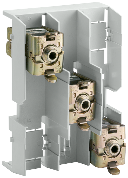 Terminal plate for busbar system 60 mm with