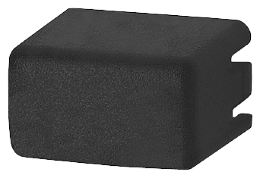 Set of caps for pushbutton 5TE48 set with 5x each blacknontransparent