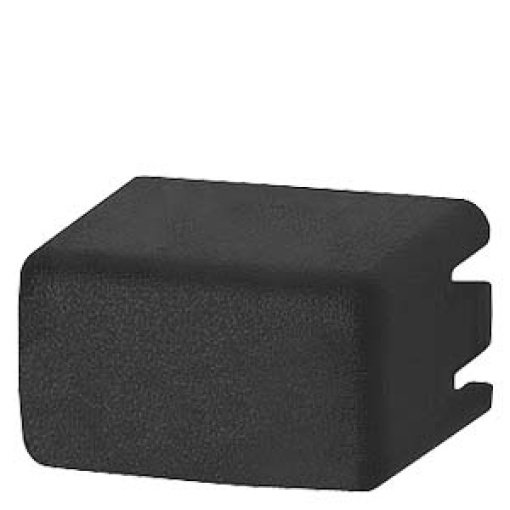 Set of caps for pushbutton 5TE48 set with 5x each blacknontransparent