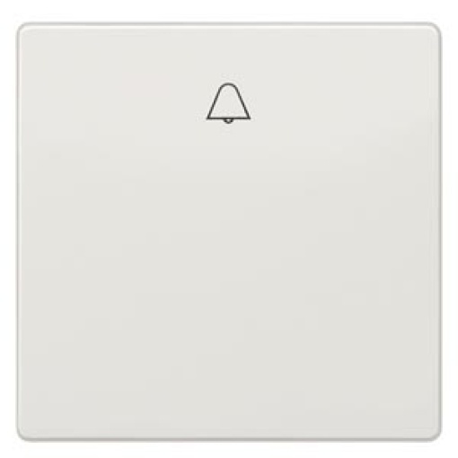 DELTA style rocker with bell symbol titanium white
