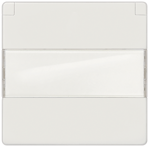 DELTA isystem socket cover with hinged lid and incr touch protection titan