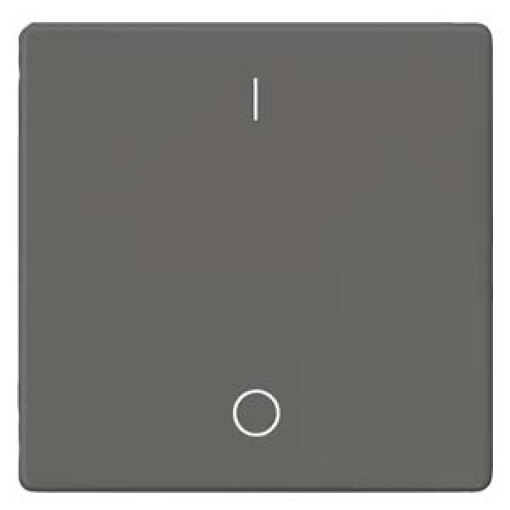 DELTA isystem rocker with IO symbols for OFF switch carbon metallic