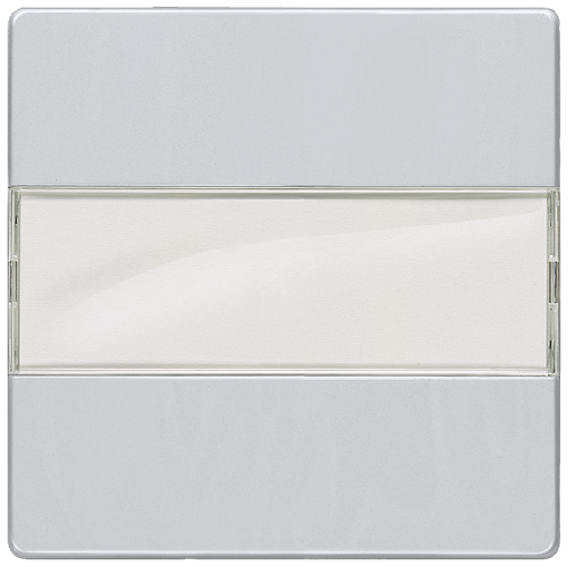 DELTA isystem rocker with labeling field aluminum metallic