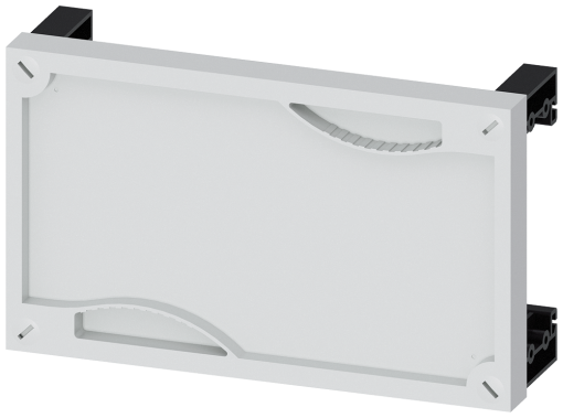 ALPHA 160 DIN reserve section cover kit with support RAL7035 H150 W250
