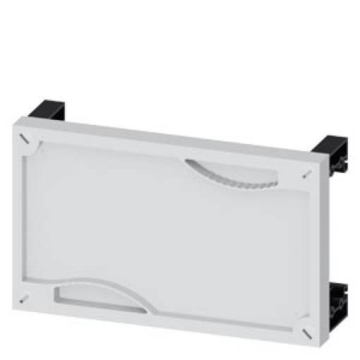 ALPHA 160 DIN reserve section cover kit with support RAL7035 H150 W250