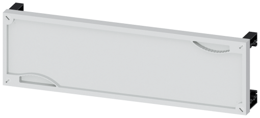 ALPHA 160 DIN reserve section cover kit with support RAL7035 H150 W500