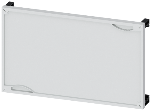 ALPHA 160 DIN reserve section cover kit with support RAL7035 H300 W500