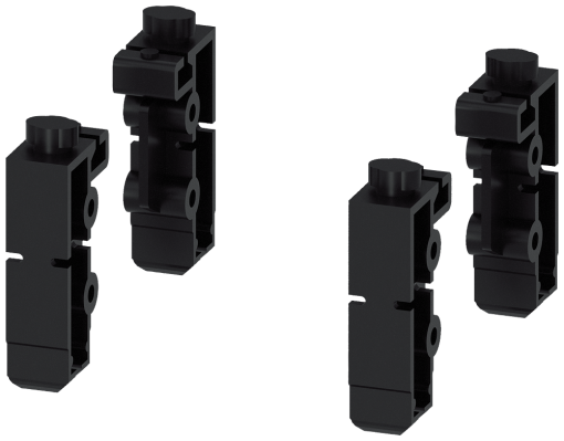 ALPHA 160 DIN supports for front cover 1 set4 supports