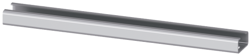 ALPHA 630 DIN cable clamping rail W250