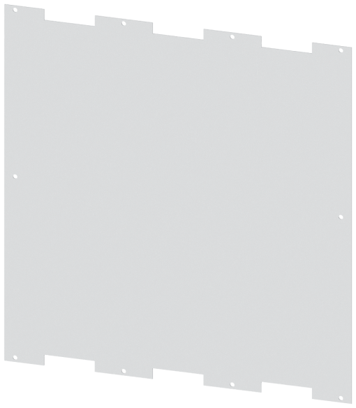 ALPHA mounting panel W 500 mm H 600 mm cabinetheight without